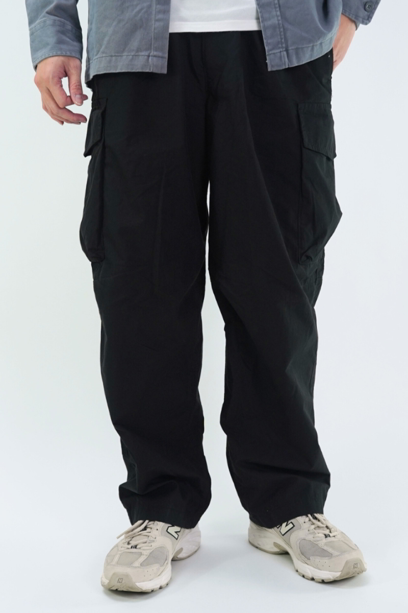 UNQLLL Cargo Wide Parachute Pants