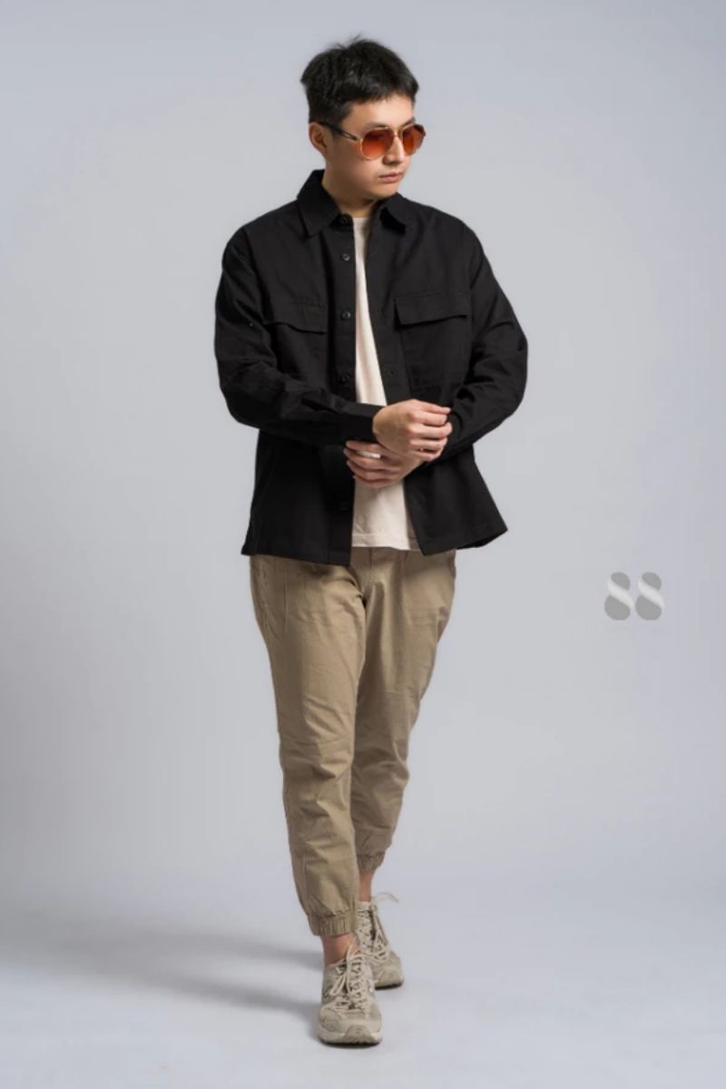HMMM Water Repellent Overshirt (HM14)