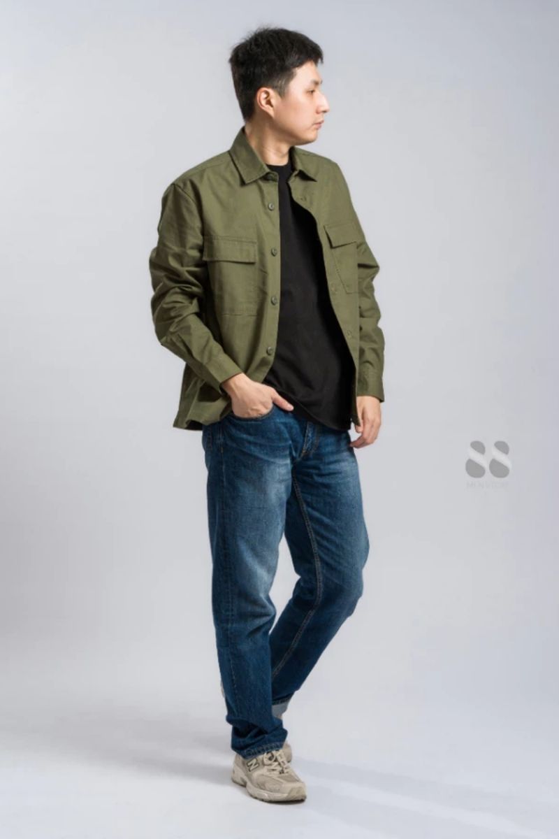 HMMM Water Repellent Overshirt (HM15)