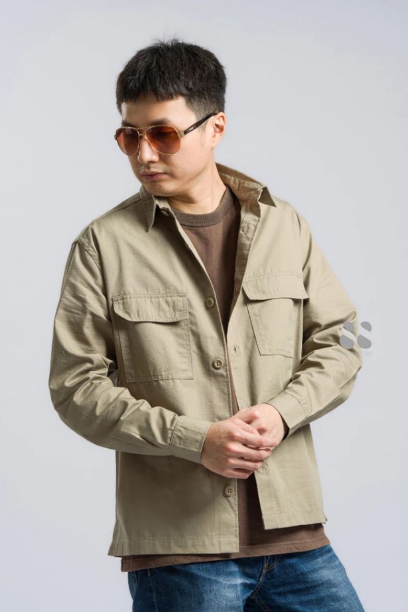 HMMM Water Repellent Overshirt (HM15)