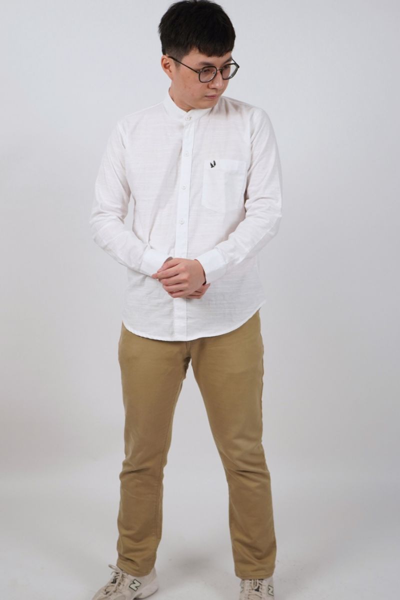 Hagard Modern Fit Linen Shirt