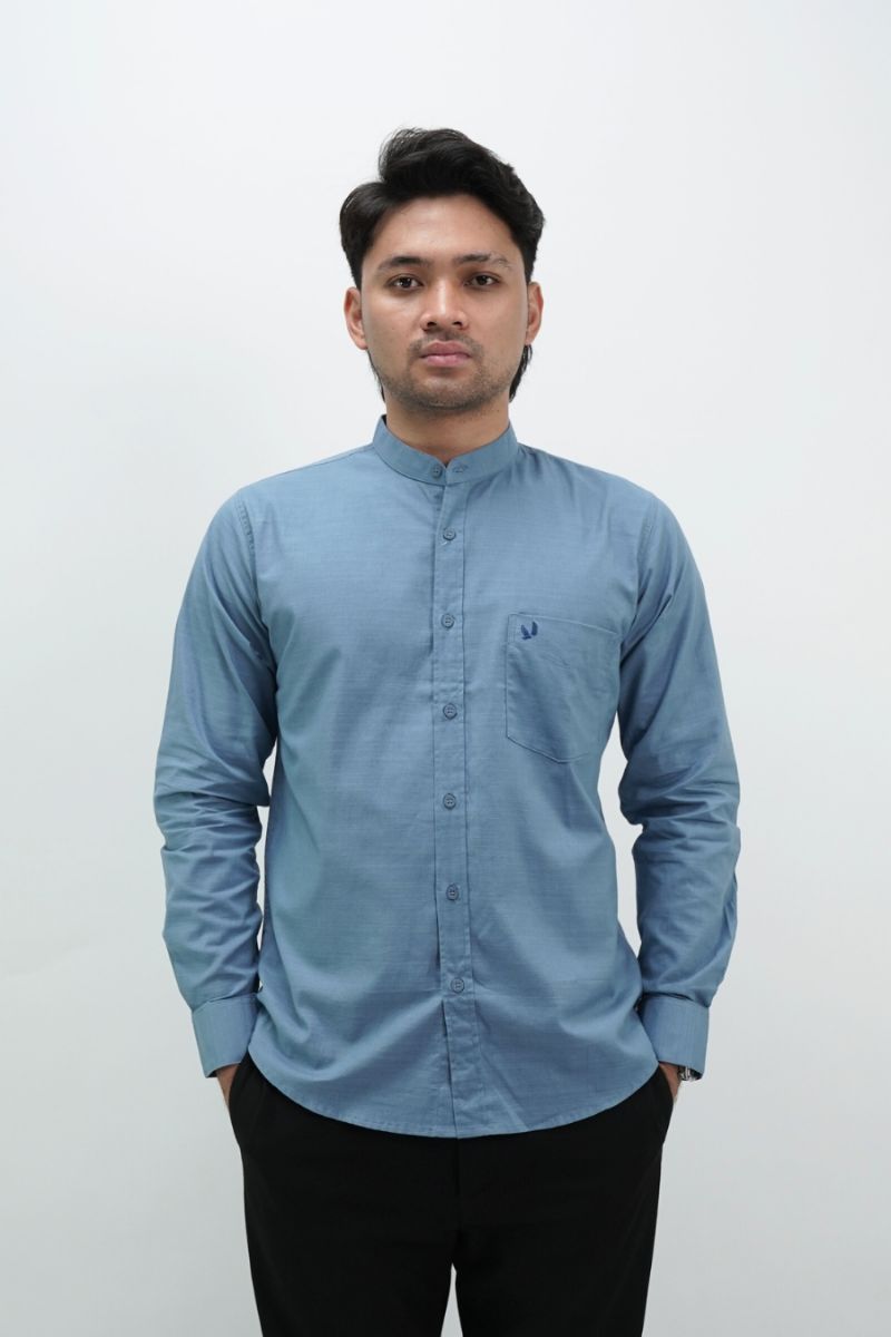 Hagard Modern Fit Linen Shirt