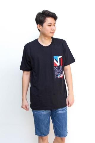 V Black OTW Tricolour T-Shirt