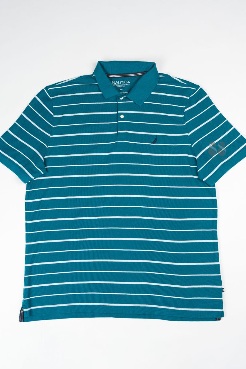 NTCCC Perfomance Deck Stripes Polo Shirt