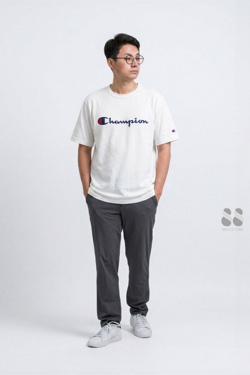 CHMPNNN Script Logo T-Shirt